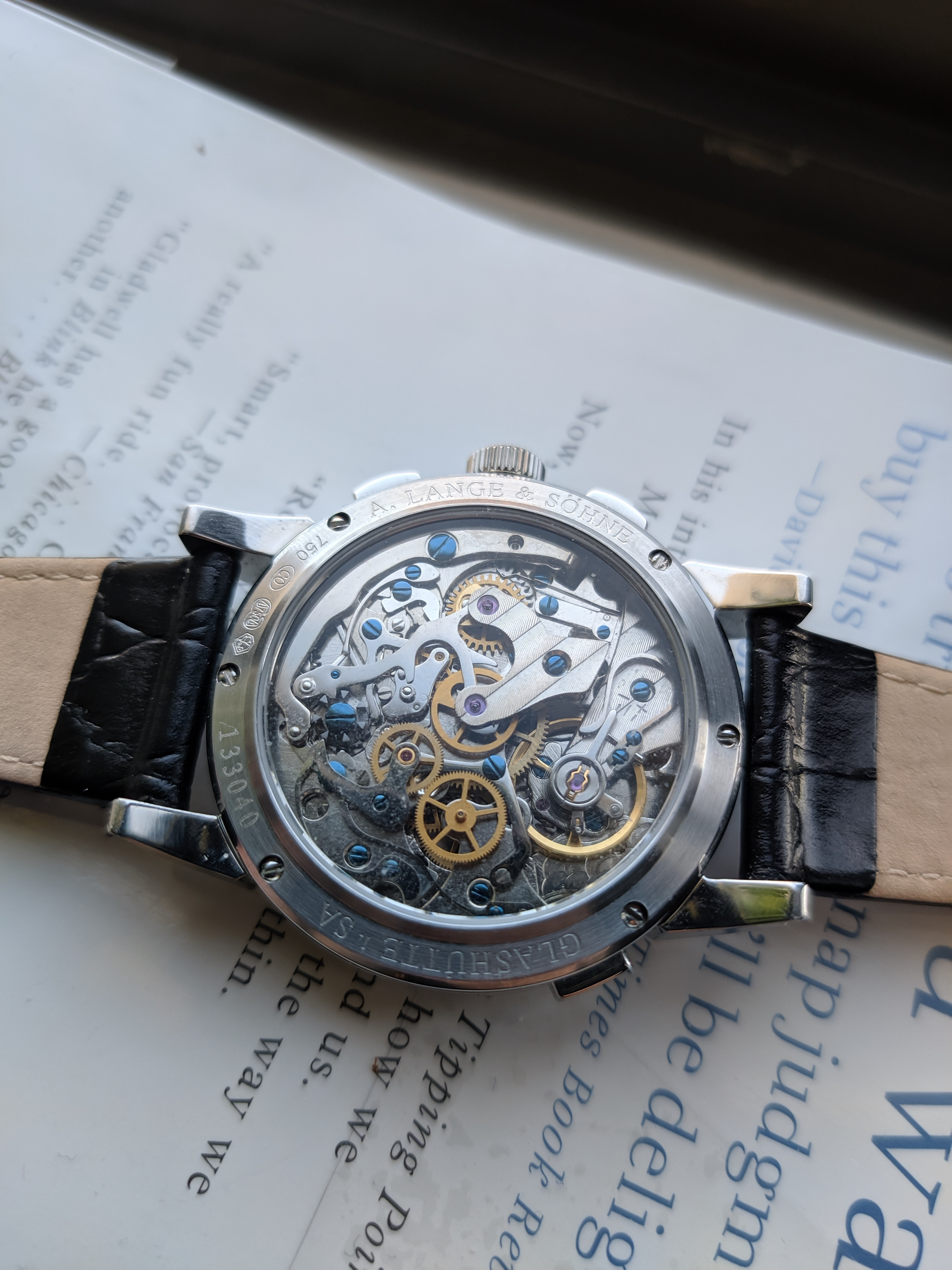 What A Lange & Sohne are you wearing today? - Replica Watch Info