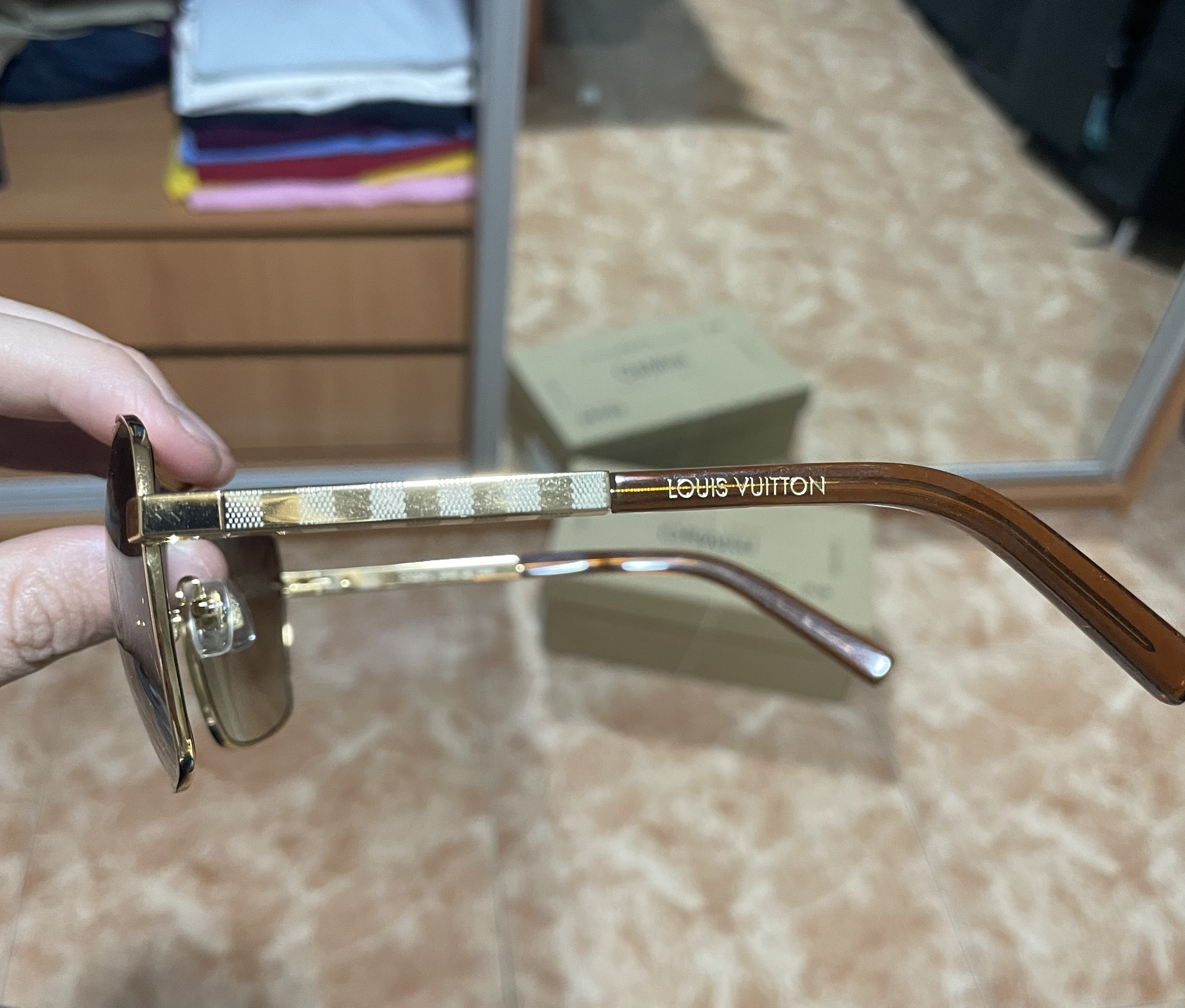 Louis Vuitton - Attitude Gold ZO259U Glasses - Catawiki