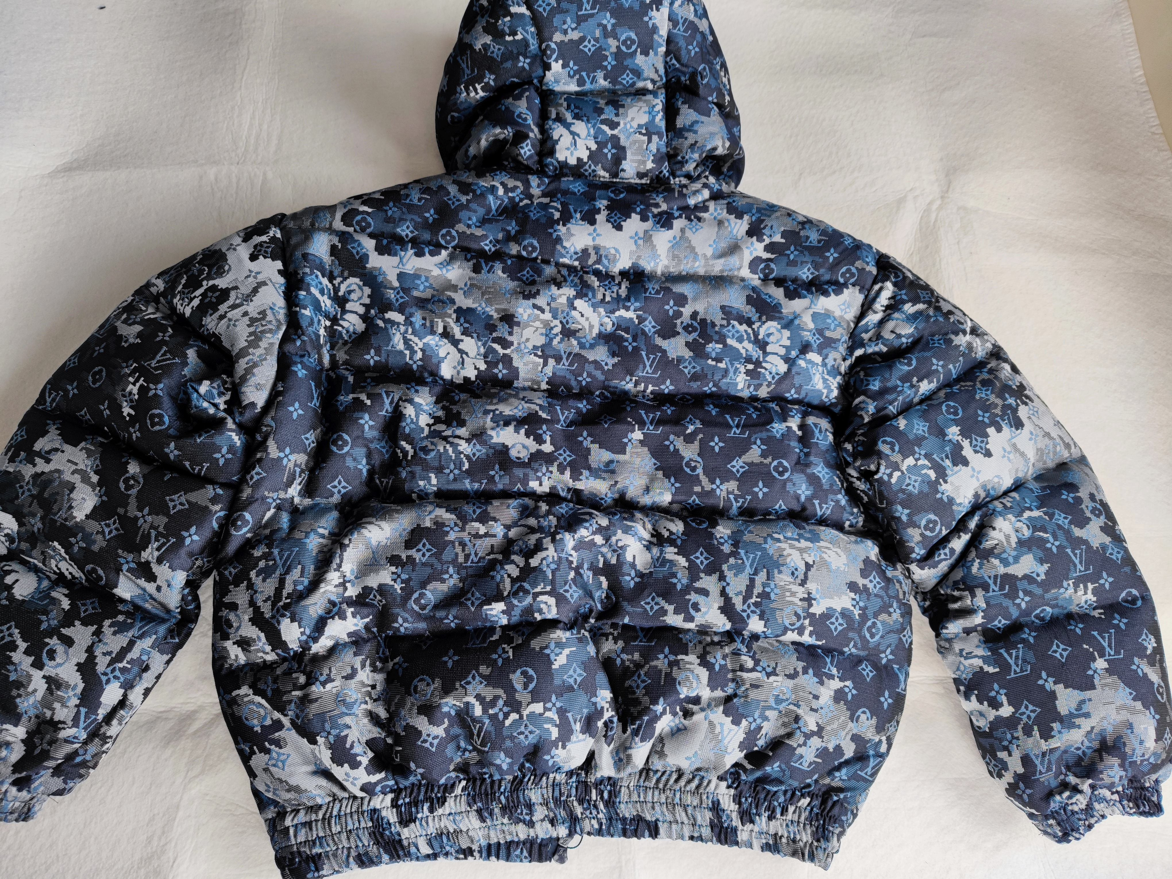Louis Vuitton Tapestry Down Jacket with Tags (Rare and NEW!) (in EU)